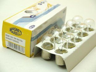 Лампочка R5W 12V ( 5W BA15s Standard) 8GA 002 071-121 004007100000 109520 фото