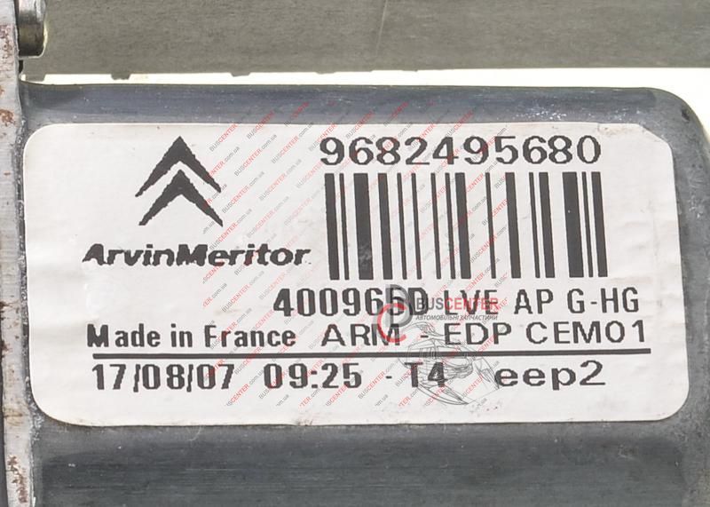 Моторчик склопідйомника передніх лівих дверей ( сенсор) Citroen C4 Picasso 9682495680 400965D 136372 фото