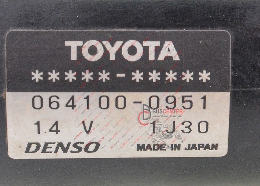 Додатковий насос системи охолодження Toyota Prius 87200-47030 064100-0951 162680 фото