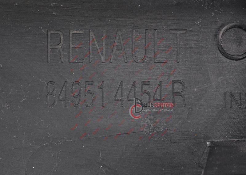 Декоративна накладка порога дверей задньої лівої (чорна) ( верхня) Renault Zoe 849514454R 136489 фото