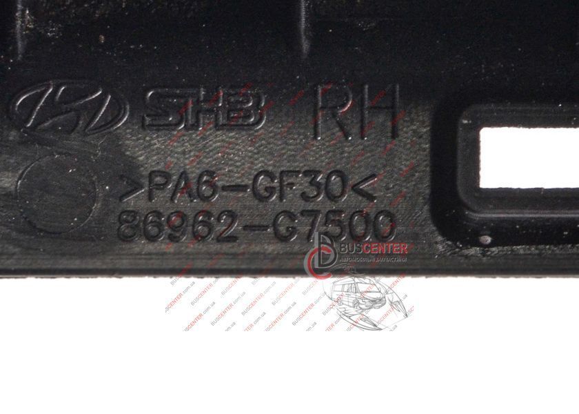 Воздуховод (направляющая воздуха, жалюзи) Hyundai Ioniq 86962-G7500 167001 фото