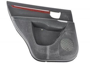 Обшивка дверей задньої лівої (чорна шкіряна) Hyundai Santa Fe 833012B090WK 83301-2B090WK 135381 фото