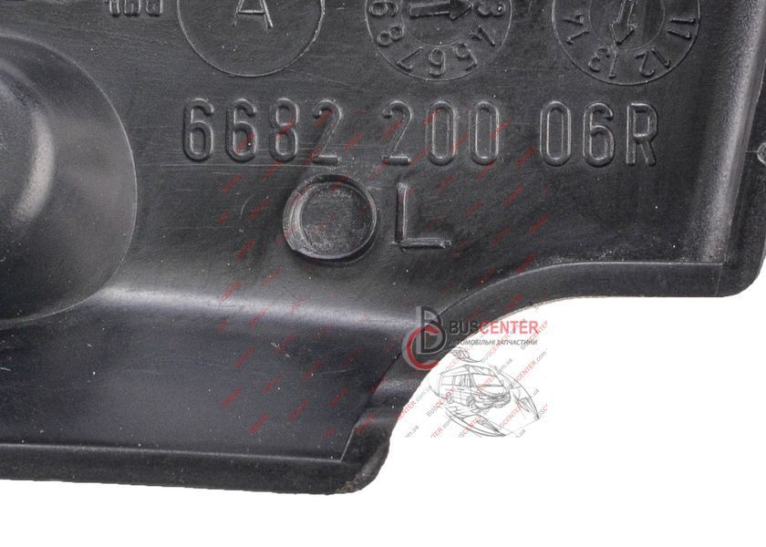 Декоративная накладка лобового стекла левая Renault Duster 668220006R 161830 фото