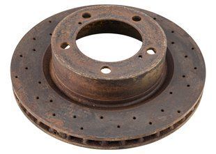 Тормозной диск передний вентилируемый (R17) Toyota Land Cruiser 43512-60180 192587-692773-402196 фото