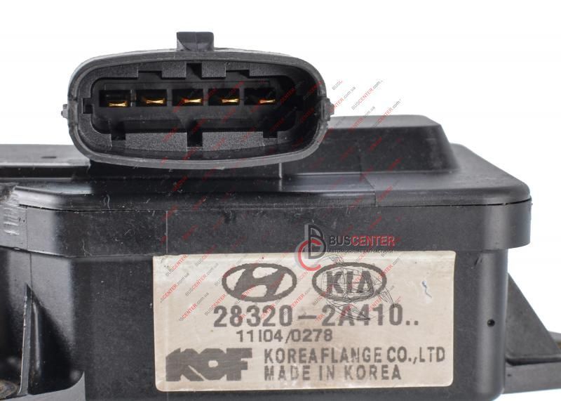 Регулятор дроссельной заслонки (сервопривод, клапан контроля) Hyundai IX 35 28320-2A410 131675 фото