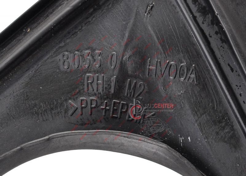 Ущільнювач скла двері передньої правої Nissan Qashqai 80330HV00A 80330-HV00A 149327 фото