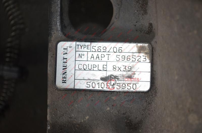 Міст ведучий задній двокатковий 8х39 Renault Mascott 5010545950 40206 фото