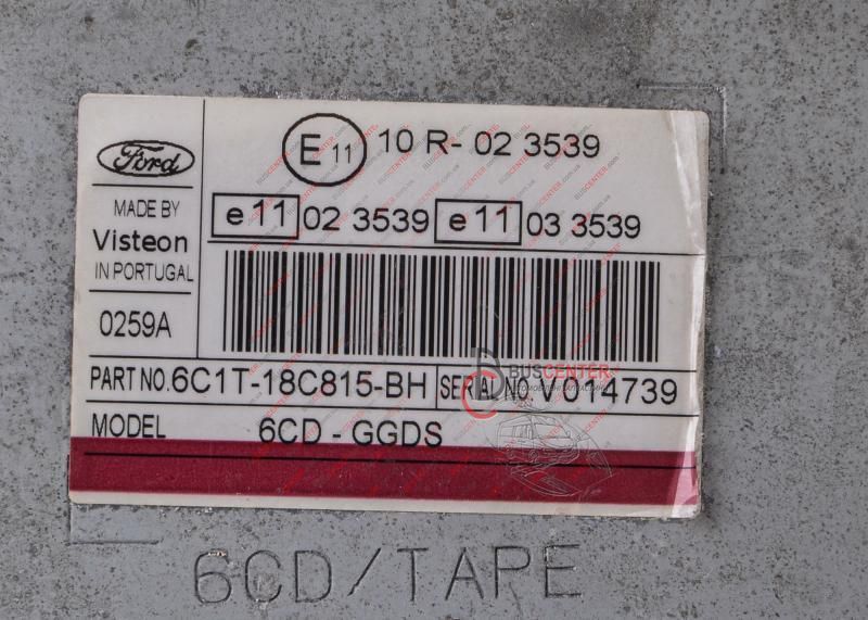 Автомагнітола Ford Transit 6C1T-18C815-BH 145460 фото