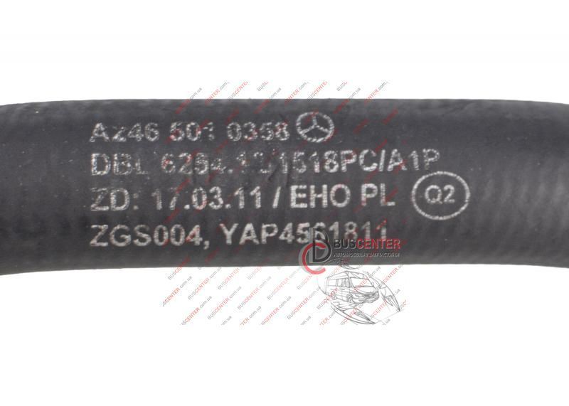 Патрубок системы охлаждения (MERCEDES-BENZ B-CLASS (W246, W242) B 180 CDI) Mercedes Vito A2465010358 143701 фото