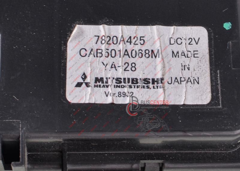 Блок керування пічкою ( Mitsubishi Outlander XL) Mitsubishi Outlander 7820A425 CAB501A068M 138780 фото