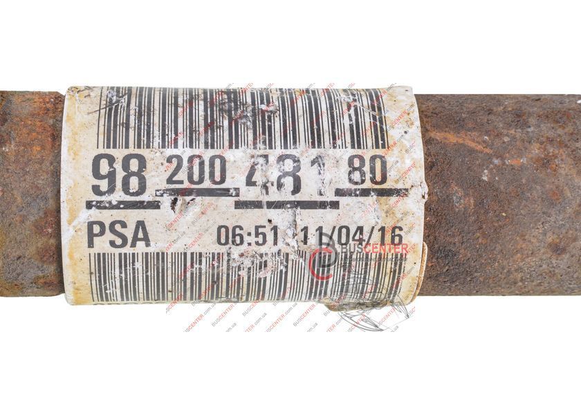 Полуось левая 28/37 шлицов Peugeot Traveller 9820048180 164640 фото