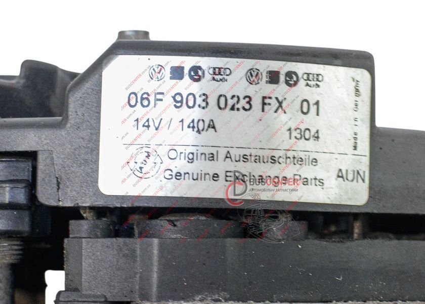 Генератор 140 A Volkswagen Touran 06F903023FX 185533 фото