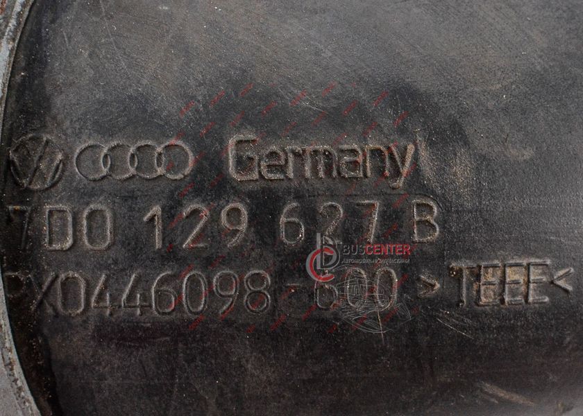 Патрубок воздушного фильтра Volkswagen Transporter 7D0129627B 192572 фото
