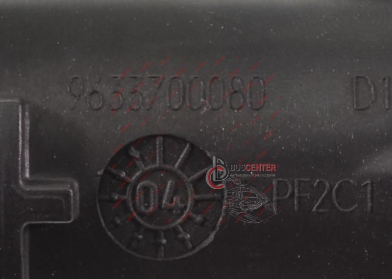 Фланець охолоджувальної рідини Peugeot Partner 9633700080 124300 фото
