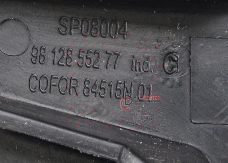 Декоративная накладка лобового стекла левая (водослив) Peugeot Traveller 9812855277 152323 фото
