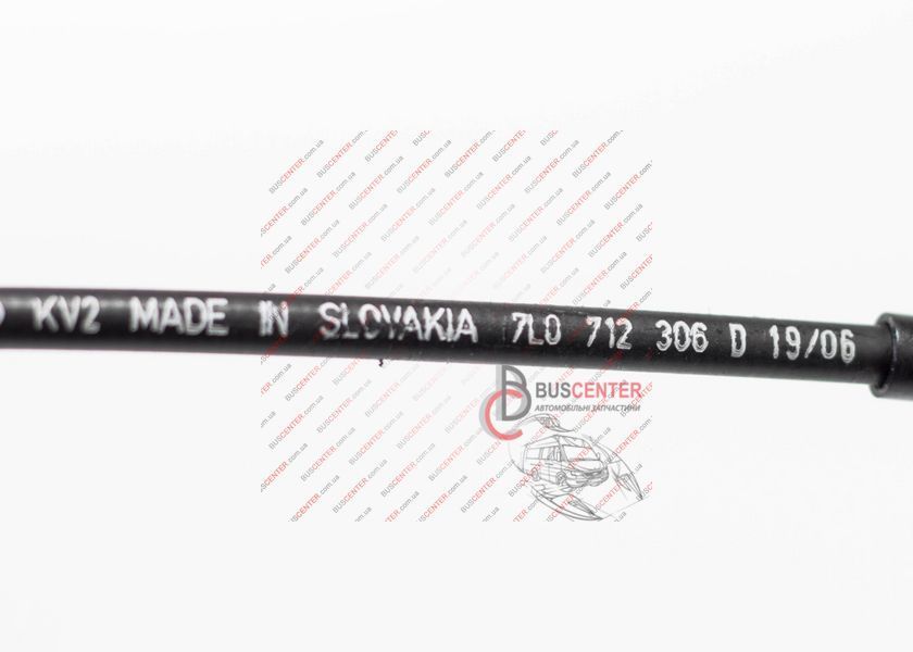 Трос стояночного тормоза (ручника) Volkswagen Touareg 7L0712306D 183579 фото