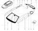 Стекло боковое заднее левое Renault Laguna 83301004R 822310004R 112755 фото 2