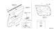 Обшивка двери передней правой (черная кожаная) (карта, панель) Nissan Leaf 809003NL0A 80922-3NL0A 117464 фото 4
