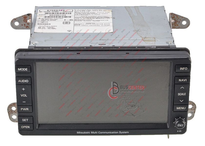 Автомагнітола / навігатор / бортовий комп'ютер Mitsubishi Asx 8750A239 170755 фото
