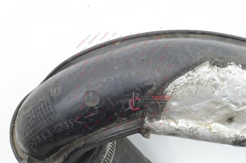 Патрубок турбины (от турбины к коллектору) Peugeot Partner 9651708480 9649565780 110427 фото