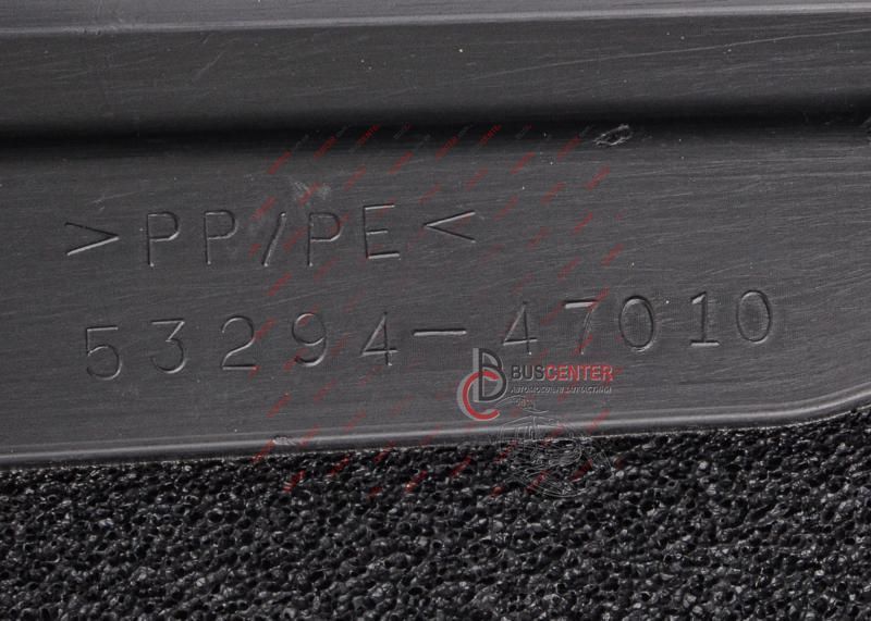 Защита радиатора правая (дефлектор, заслонка, воздушная перегородка) Toyota Prius 53294-47010 140866 фото