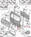 Амортизатор задніх дверей ( амортизатор кришки багажника) Citroen Berlingo 8731R9 9681426980 99574 фото 2