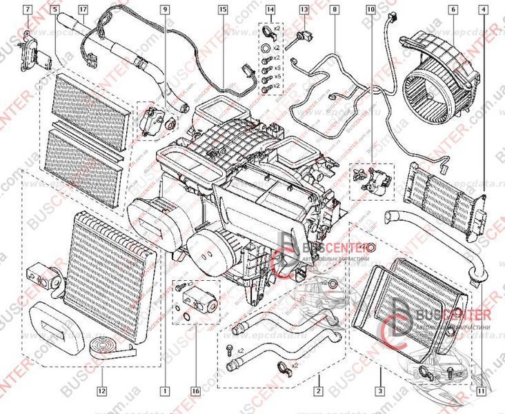 Резистор печки (реостат) Renault Master 271500889R 79200 фото