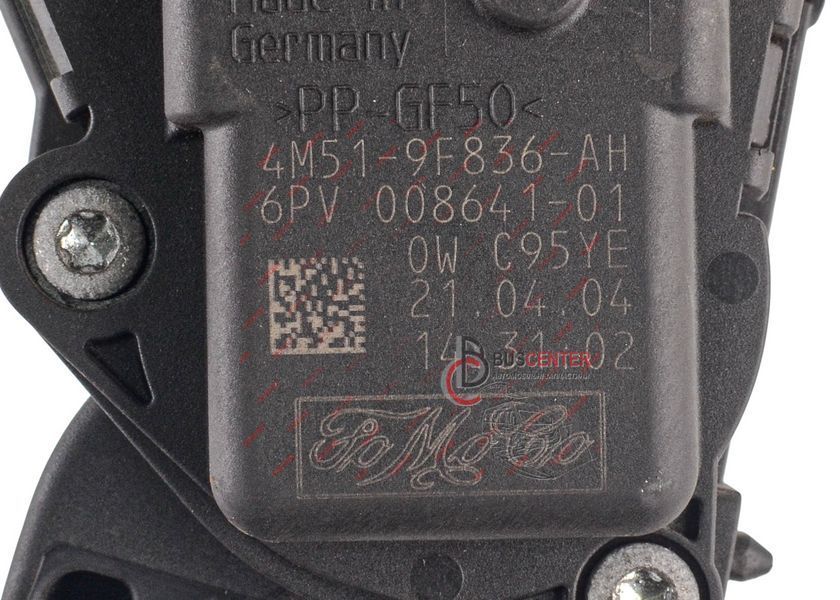 Педаль газа (потенциометр, акселератор) Volvo S40 4M51-9F836-AH 6PV008641-01 191412 фото