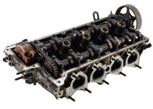 Головка блока цилиндров (ГБЦ) Hyundai Tucson 22100-23630 175758 фото