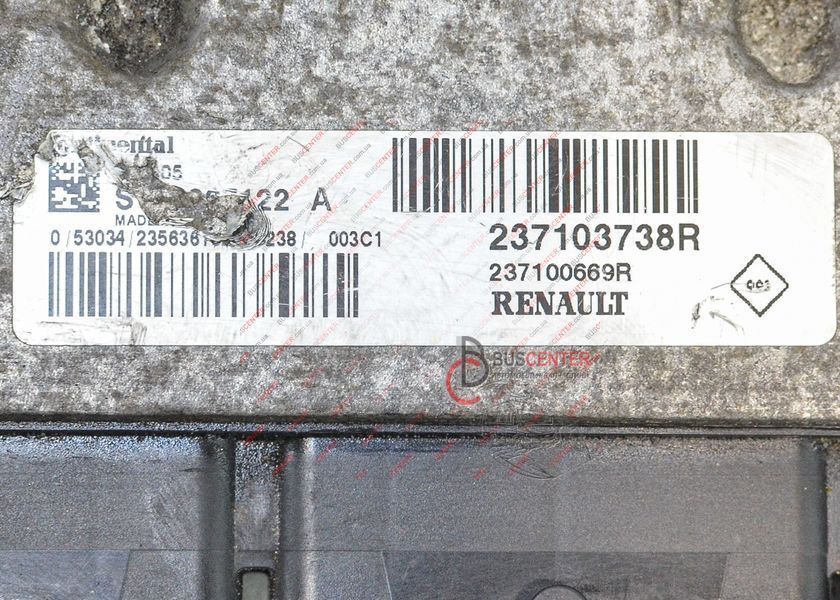 Электронный блок управления (ЭБУ) Renault Megane 237103738R S180067122A 178960 фото