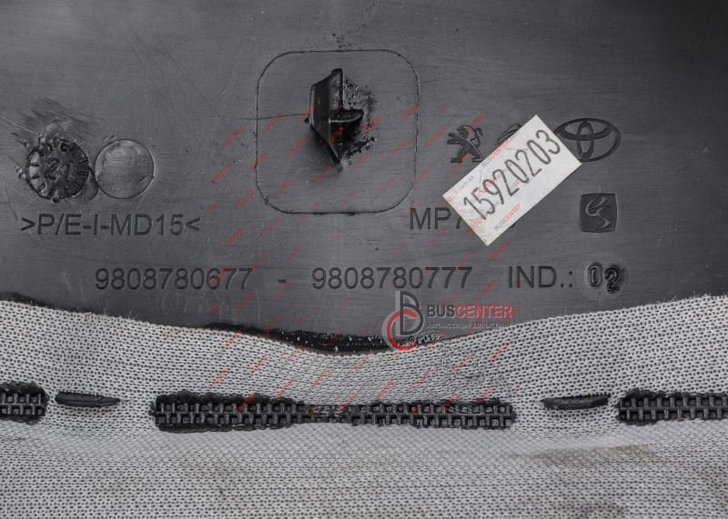 Кожух рулевой колонки верхний Peugeot Traveller 9808780677 9808780777 152291 фото