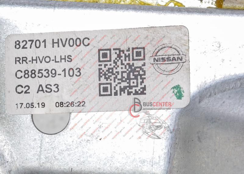 Склопідйомник дверей задньої лівої електричний ( з моторчиком) Nissan Qashqai 82701HV00C 82701-HV00C 149378 фото