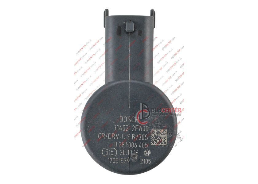 Редукційний клапан паливної рейки Common-Rail Hyundai I 40 314022F600 0281006405 177727 фото